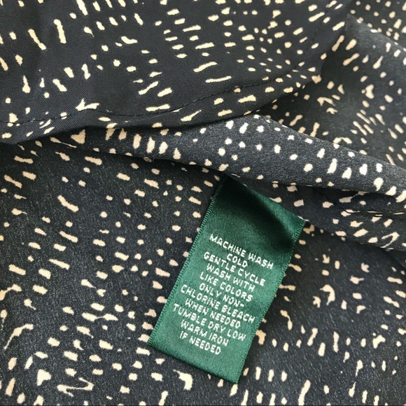 Lauren Ralph Lauren Printed Tunic Blouse - Picture 8 of 10